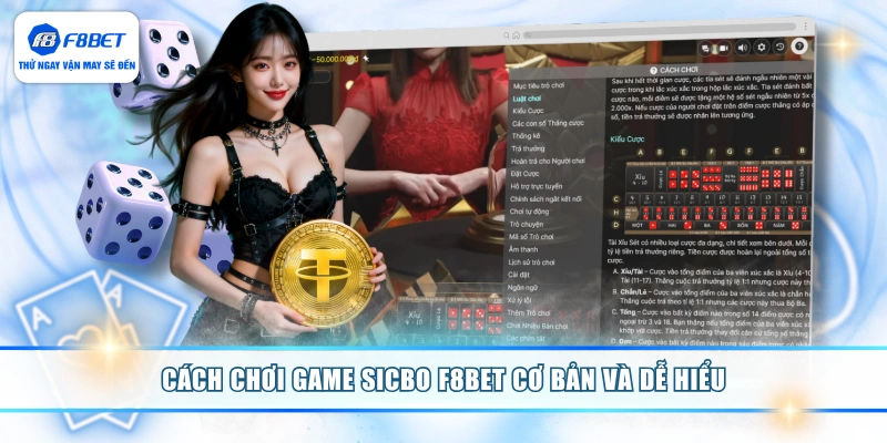 Cách chơi game Sicbo F8BET cơ bản và dễ hiểu