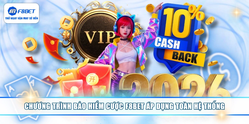 Chương trình bảo hiểm cược F8BET áp dụng toàn hệ thống