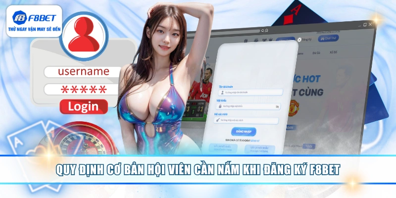 Quy định cơ bản hội viên cần nắm khi đăng ký F8BET